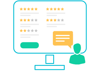 Booking engine integration with a reputation management system